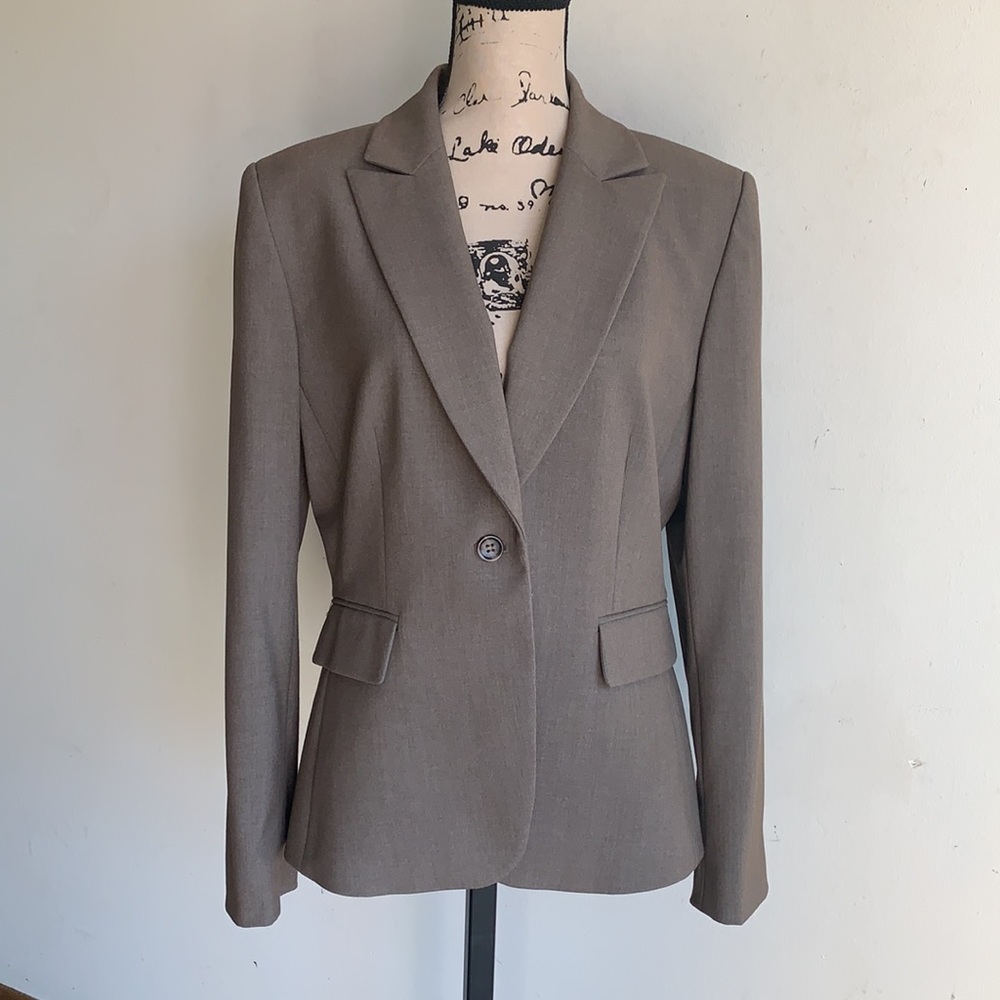 Tahari Brown Blazer